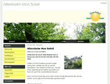 Tablet Screenshot of altersheim-monsoleil.ch